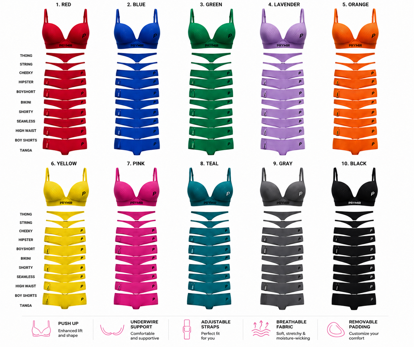 PRYMIR BRA SETS